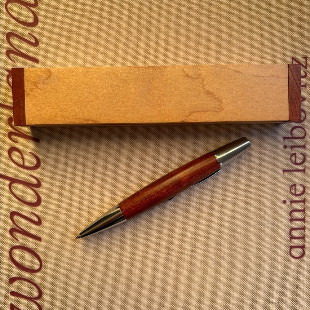 Elegant Wooden Ballpoint Pen with wood Case